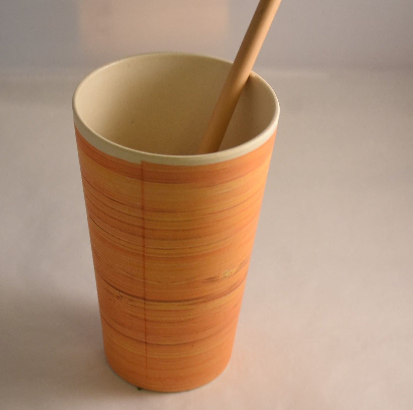 Bamboe glass 8x12.8cm Natural privilege