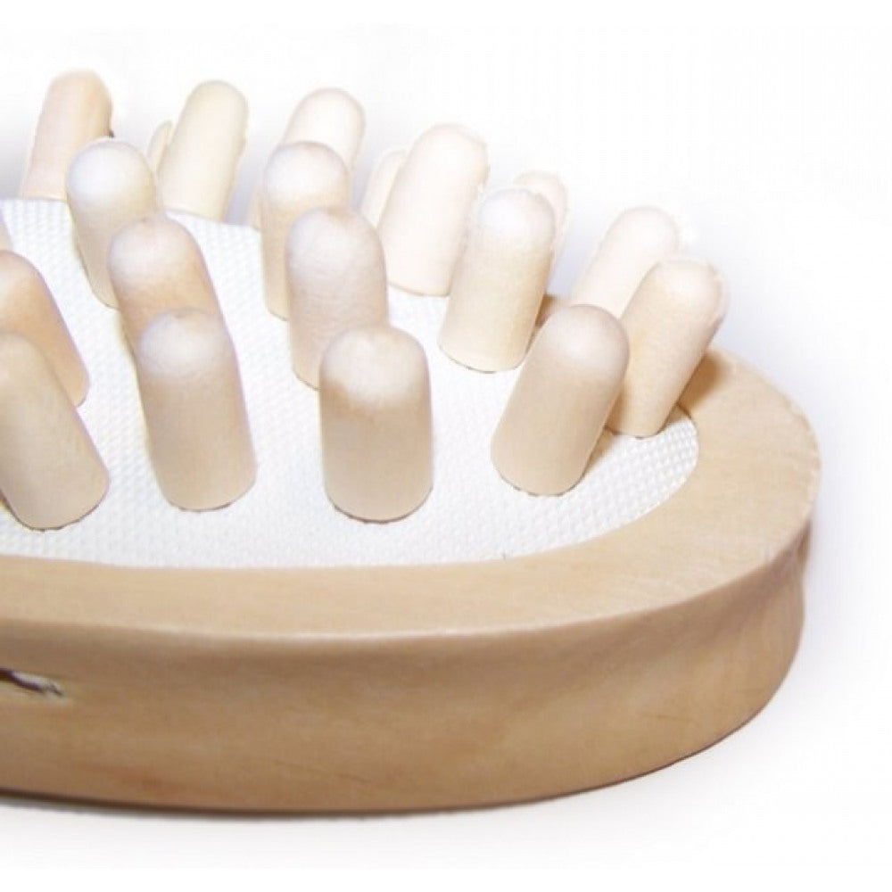 Houten massager.  Anti-cellulitis