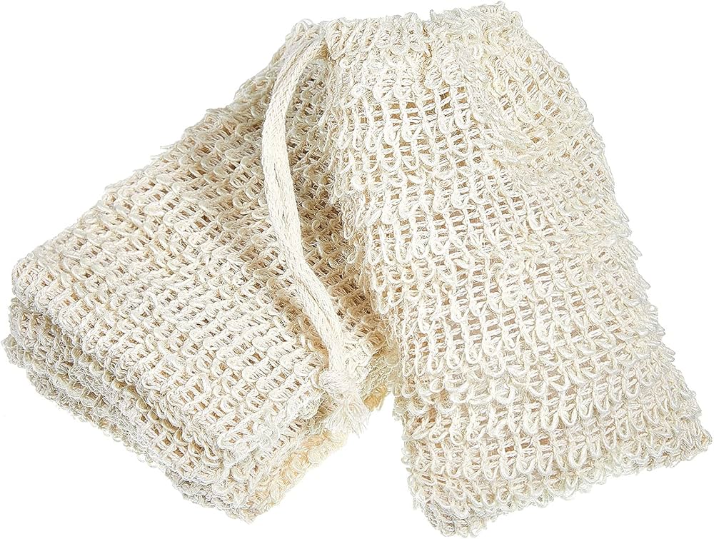 Sisal soap bag